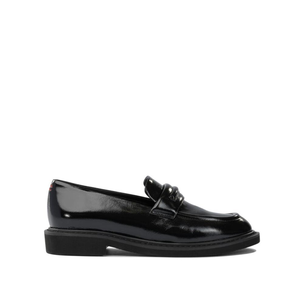 Halmanera Glossy Leather Loafers IT 37 Women